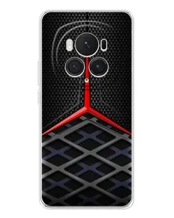 Чехол для Huawei Honor Magic 7 Pro с картинкой «Mercedes Carbon Grid» Чехол для Huawei Honor Magic 7 Pro с картинкой «Mercedes Carbon Grid»