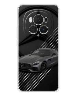 Чехол для Huawei Honor Magic 7 Pro с картинкой «Mercedes AMG — графика» Чехол для Huawei Honor Magic 7 Pro с картинкой «Mercedes AMG — графика»