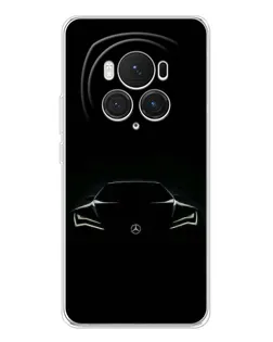 Чехол для Huawei Honor Magic 7 Pro с картинкой «Mercedes — силуэт авто» Чехол для Huawei Honor Magic 7 Pro с картинкой «Mercedes — силуэт авто»