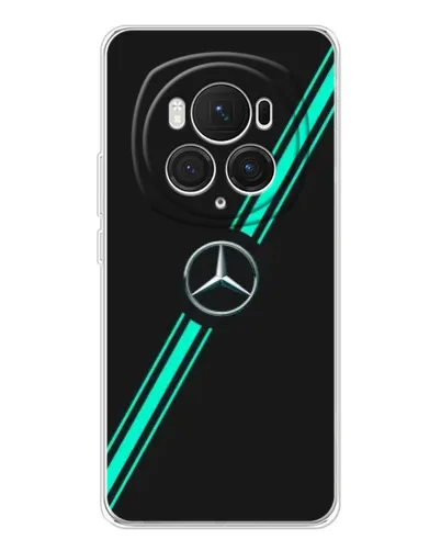 Чехол для Huawei Honor Magic 7 Pro с картинкой «Спортивные линии Mercedes» Чехол для Huawei Honor Magic 7 Pro с картинкой «Спортивные линии Mercedes»