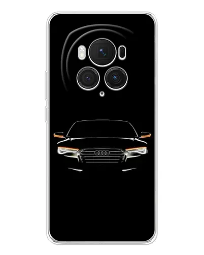 Чехол для Huawei Honor Magic 7 Pro с картинкой «Audi — ночной контур»