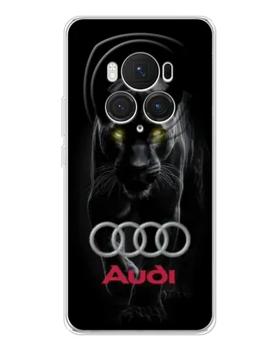 Чехол для Huawei Honor Magic 7 Pro с картинкой «Пантера и Audi»