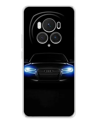 Чехол для Huawei Honor Magic 7 Pro с картинкой «Audi в неоне»