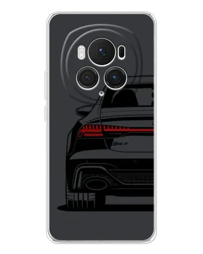 Чехол для Huawei Honor Magic 7 Pro с картинкой «Задняя часть Audi — арт»