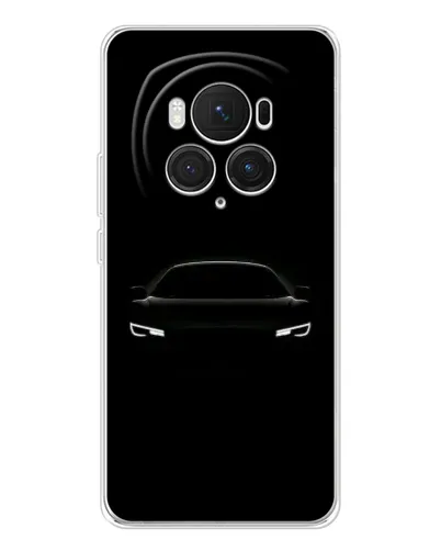 Чехол для Huawei Honor Magic 7 Pro с картинкой «Взгляд Audi в темноте»