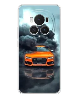 Чехол для Huawei Honor Magic 7 Pro с картинкой «Audi в облаках дыма» Чехол для Huawei Honor Magic 7 Pro с картинкой «Audi в облаках дыма»