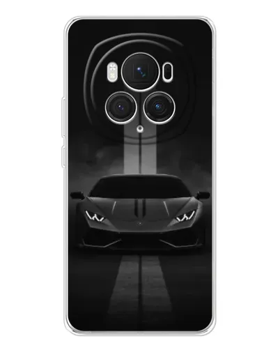 Чехол для Huawei Honor Magic 7 Pro с картинкой «Lamborghini симметрия дорог»