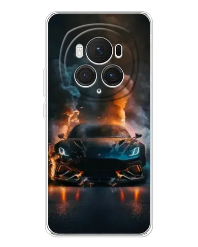 Чехол для Huawei Honor Magic 7 Pro с картинкой «Lamborghini дымная эстетика»