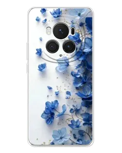 Чехол для Huawei Honor Magic 7 Pro с картинкой «Голубой цветочный каскад» Чехол для Huawei Honor Magic 7 Pro с картинкой «Голубой цветочный каскад»