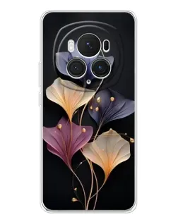 Чехол для Huawei Honor Magic 7 Pro с картинкой «Лиловые цветы грации» Чехол для Huawei Honor Magic 7 Pro с картинкой «Лиловые цветы грации»