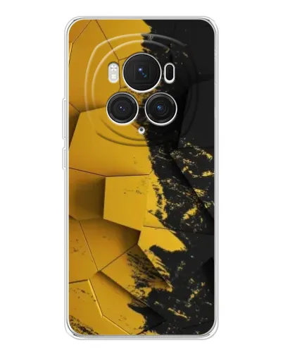Чехол для Huawei Honor Magic 7 Pro с картинкой «Золотые осколки геометрии» Чехол для Huawei Honor Magic 7 Pro с картинкой «Золотые осколки геометрии»