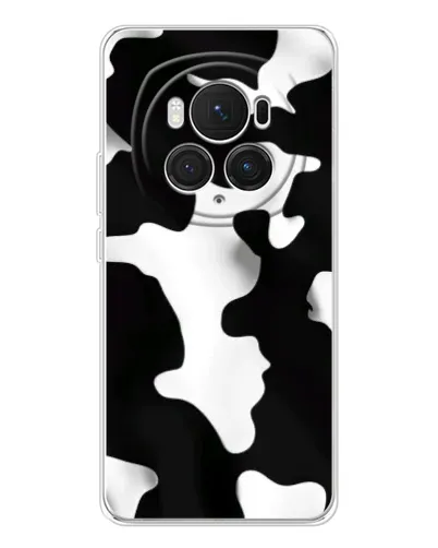 Чехол для Huawei Honor Magic 7 Pro с картинкой «Черно-белое пятно» Чехол для Huawei Honor Magic 7 Pro с картинкой «Черно-белое пятно»