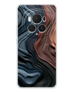 Чехол для Huawei Honor Magic 7 Pro с картинкой «Цветные волны каньона»