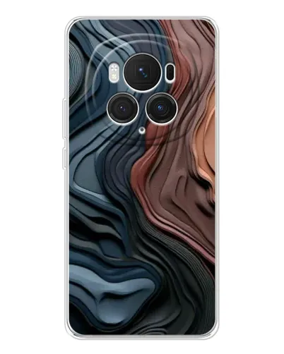Чехол для Huawei Honor Magic 7 Pro с картинкой «Цветные волны каньона» Чехол для Huawei Honor Magic 7 Pro с картинкой «Цветные волны каньона»
