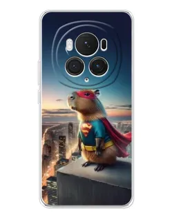 Чехол для Huawei Honor Magic 7 Pro с картинкой «Капи-мен супергерой» Чехол для Huawei Honor Magic 7 Pro с картинкой «Капи-мен супергерой»