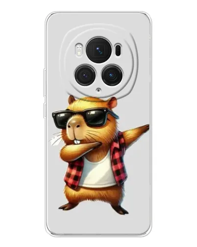 Чехол для Huawei Honor Magic 7 Pro с картинкой «Капибара рэпер даб» Чехол для Huawei Honor Magic 7 Pro с картинкой «Капибара рэпер даб»