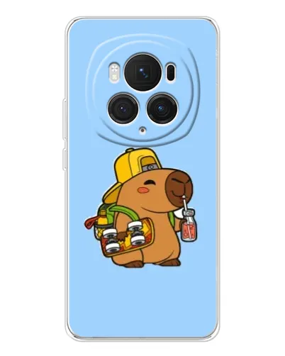 Чехол для Huawei Honor Magic 7 Pro с картинкой «Капибара на скейте» Чехол для Huawei Honor Magic 7 Pro с картинкой «Капибара на скейте»