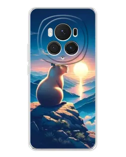Чехол для Huawei Honor Magic 7 Pro с картинкой «Закат солнца с капибарой» Чехол для Huawei Honor Magic 7 Pro с картинкой «Закат солнца с капибарой»