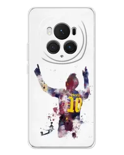Чехол для Huawei Honor Magic 7 Pro с картинкой «Акварельный Месси Барселона» Чехол для Huawei Honor Magic 7 Pro с картинкой «Акварельный Месси Барселона»
