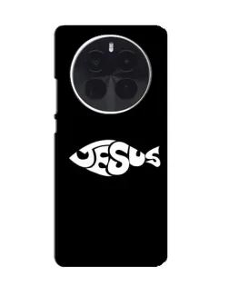 Чехол для Huawei Honor Magic8 Lite с картинкой «Рыба Jesus» Чехол для Huawei Honor Magic8 Lite с картинкой «Рыба Jesus»
