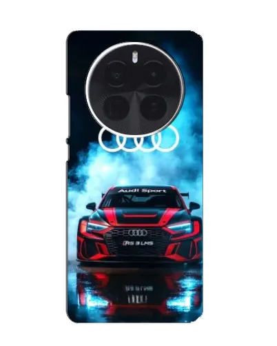 Чехол для Huawei Honor Magic8 Lite с картинкой «Audi Sport — неон»