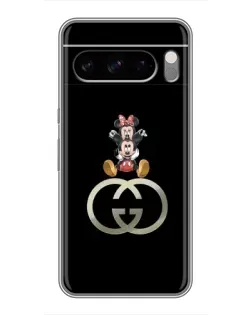 Чехол для Huawei Honor Magic8 Pro Air с картинкой «Минни Маус на лого»