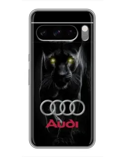 Чехол для Huawei Honor Magic8 Pro Air с картинкой «Пантера и Audi»
