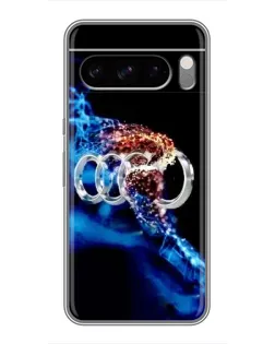 Чехол для Huawei Honor Magic8 Pro Air с картинкой «Энергия лого Audi»
