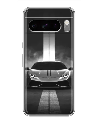 Чехол для Huawei Honor Magic8 Pro Air с картинкой «Lamborghini симметрия дорог»
