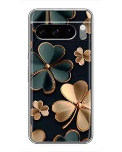 Чехол для Huawei Honor Magic8 Pro Air с картинкой «Клевер в золоте»