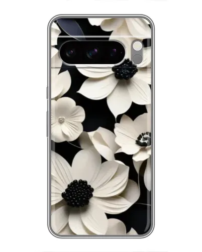 Чехол для Huawei Honor Magic8 Pro Air с картинкой «Объемные белые цветы»