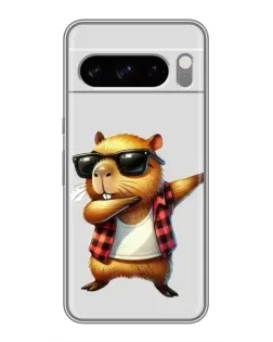 Чехол для Huawei Honor Magic8 Pro Air с картинкой «Капибара рэпер даб»