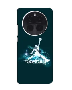 Чехол для Huawei Honor Magic8 Pro с картинкой «Jordan Blue Fire»