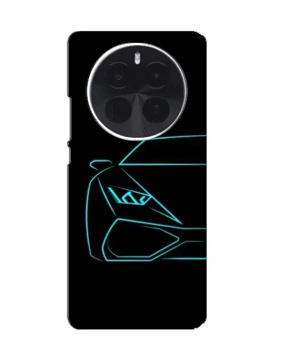 Чехол для Huawei Honor Magic8 Pro с картинкой «Голубой силуэт Lamborghini» Чехол для Huawei Honor Magic8 Pro с картинкой «Голубой силуэт Lamborghini»