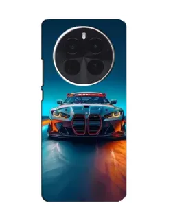 Чехол для Huawei Honor Magic8 с картинкой «BMW — огни неона» Чехол для Huawei Honor Magic8 с картинкой «BMW — огни неона»
