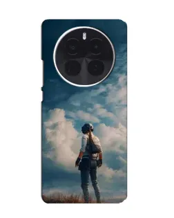 Чехол для Huawei Honor Magic8 с картинкой «Герой PUBG на скале»