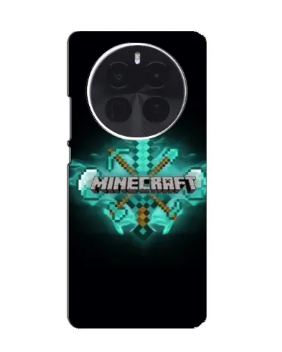 Чохол для Huawei Honor Magic8 з картинкою «Minecraft Diamond лого»