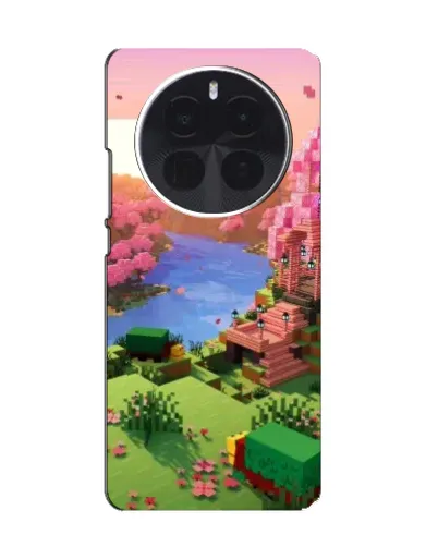 Чохол для Huawei Honor Magic8 з картинкою «Рожеве дерево Minecraft»