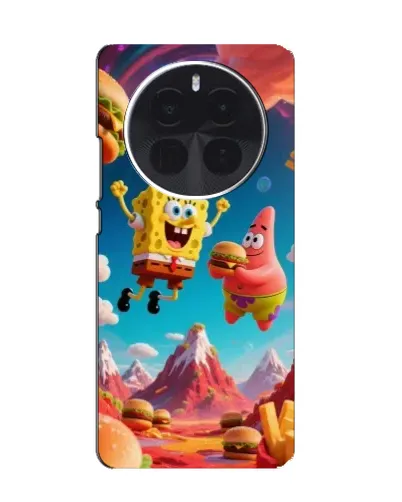 Чехол для Huawei Honor Magic8 с картинкой «Космический фастфуд»