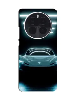 Чехол для Huawei Honor Magic8 с картинкой «Tesla в неоне» Чехол для Huawei Honor Magic8 с картинкой «Tesla в неоне»