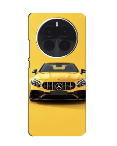 Чехол для Huawei Honor Magic8 с картинкой «Желтый Mercedes GT»