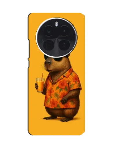 Чехол для Huawei Honor Magic8 с картинкой «Капибара на отдыхе»