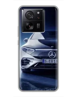 Чехол для Huawei Honor Play 10 с картинкой «Mercedes EQ — будущее»