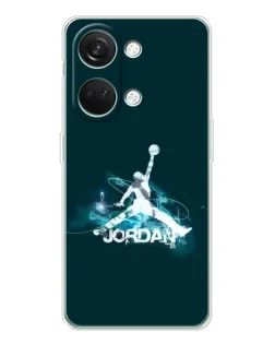 Чохол для Huawei Honor Play 10C з картинкою «Jordan Blue Fire» Чохол для Huawei Honor Play 10C з картинкою «Jordan Blue Fire»