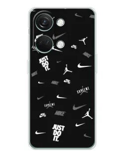 Чохол для Huawei Honor Play 10C з картинкою «Nike Black Pattern» Чохол для Huawei Honor Play 10C з картинкою «Nike Black Pattern»