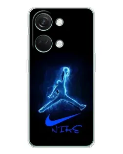 Чохол для Huawei Honor Play 10C з картинкою «Jordan Neon Blue» Чохол для Huawei Honor Play 10C з картинкою «Jordan Neon Blue»