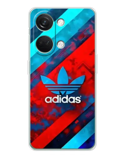 Чехол для Huawei Honor Play 10C с картинкой «Абстракция Adidas»