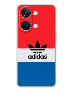 Чехол для Huawei Honor Play 10C с картинкой «Ретро блоки Adidas»
