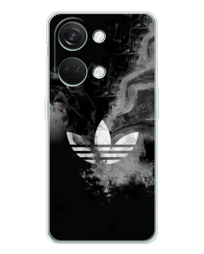 Чехол для Huawei Honor Play 10C с картинкой «Абстрактный дым Adidas»