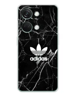 Чехол для Huawei Honor Play 10C с картинкой «Белый мрамор Adidas»